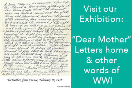 Dear Mother: Letters home and other words of WWI
