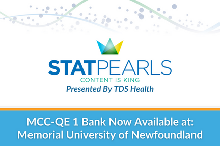 StatPearls MCC-QE question bank now available at Memorial University of Newfoundland